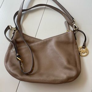 Tan authentic Michael Kors Crossbody Bag